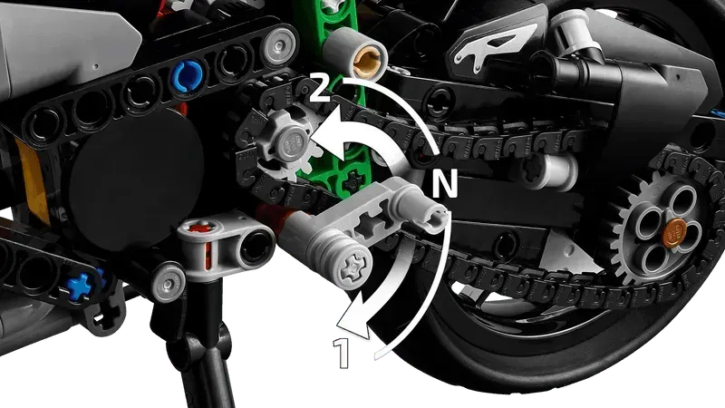 LEGO Kawasaki Ninja H2R motor 42170 Technic LEGO Spiderman @ 2TTOYS | Official LEGO shop😊🥰 LEGO €. 67.99