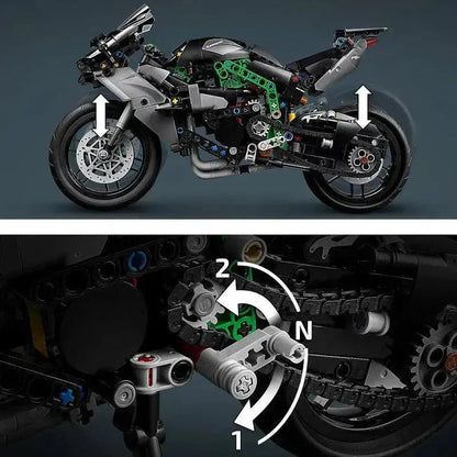 LEGO Kawasaki Ninja H2R motor 42170 Technic LEGO Spiderman @ 2TTOYS | Official LEGO shop😊🥰 LEGO €. 67.99