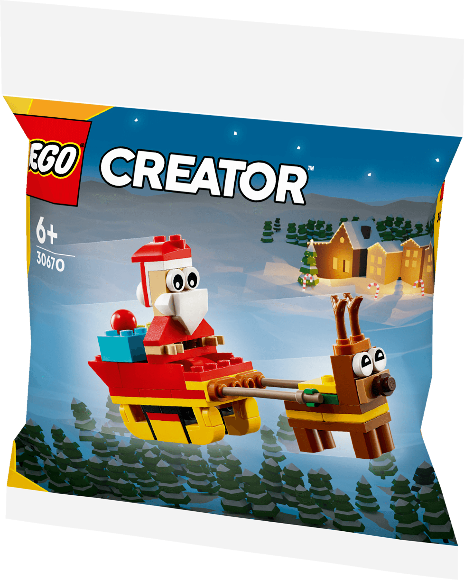 LEGO Kerstmans Sledetocht 30670 Creator LEGO CREATOR @ 2TTOYS | Official LEGO shop😊🥰 LEGO €. 3.99