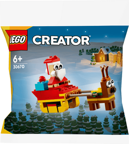 LEGO Kerstmans Sledetocht 30670 Creator LEGO CREATOR @ 2TTOYS | Official LEGO shop😊🥰 LEGO €. 3.99