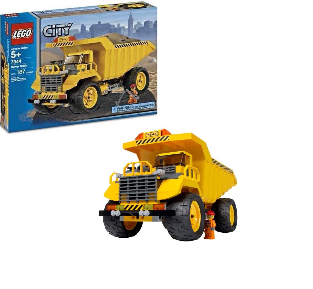 LEGO Kiepende dump vrachtwagen 7344 CITY LEGO CITY BOUWPLAATS @ 2TTOYS | Official LEGO shop😊🥰 LEGO €. 29.99