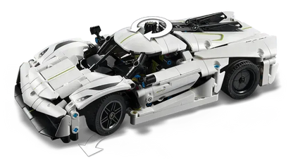 LEGO Koenigsegg Jesko Absolut Hypercar (wit) 42184 Technic LEGO CREATOR @ 2TTOYS | Official LEGO shop😊🥰 LEGO €. 54.99