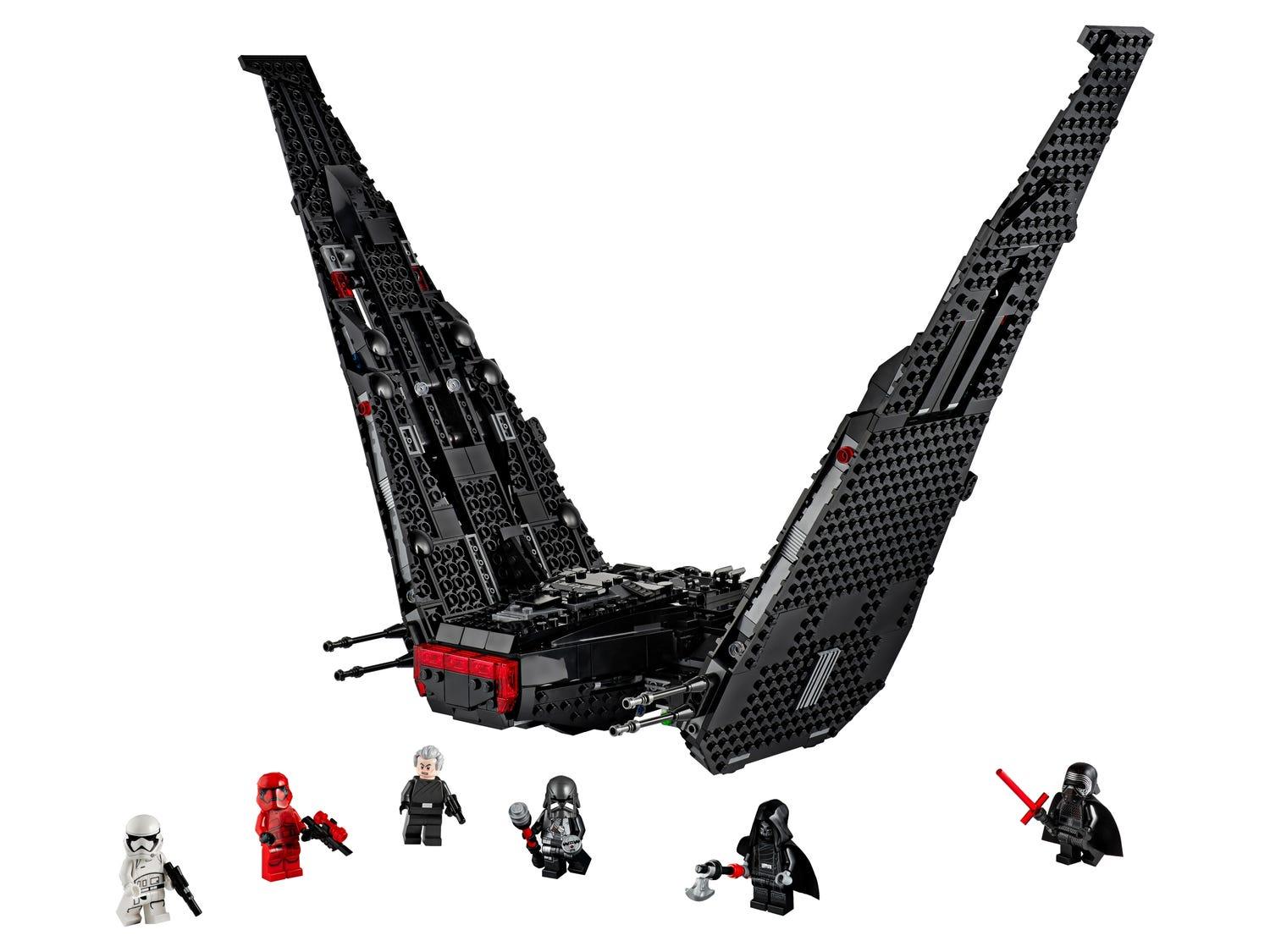 LEGO Kylo Ren's shuttle inclusief Kylo Ren, Pryde, Sith, Troopers en Knights 75256 StarWars LEGO STARWARS @ 2TTOYS | Official LEGO shop😊🥰 LEGO €. 49.99