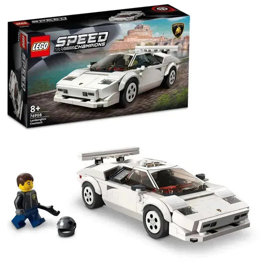 LEGO Lamborghini Countach 76908 Speedchampions LEGO SPEEDCHAMPIONS @ 2TTOYS | Official LEGO shop😊🥰 LEGO €. 21.48