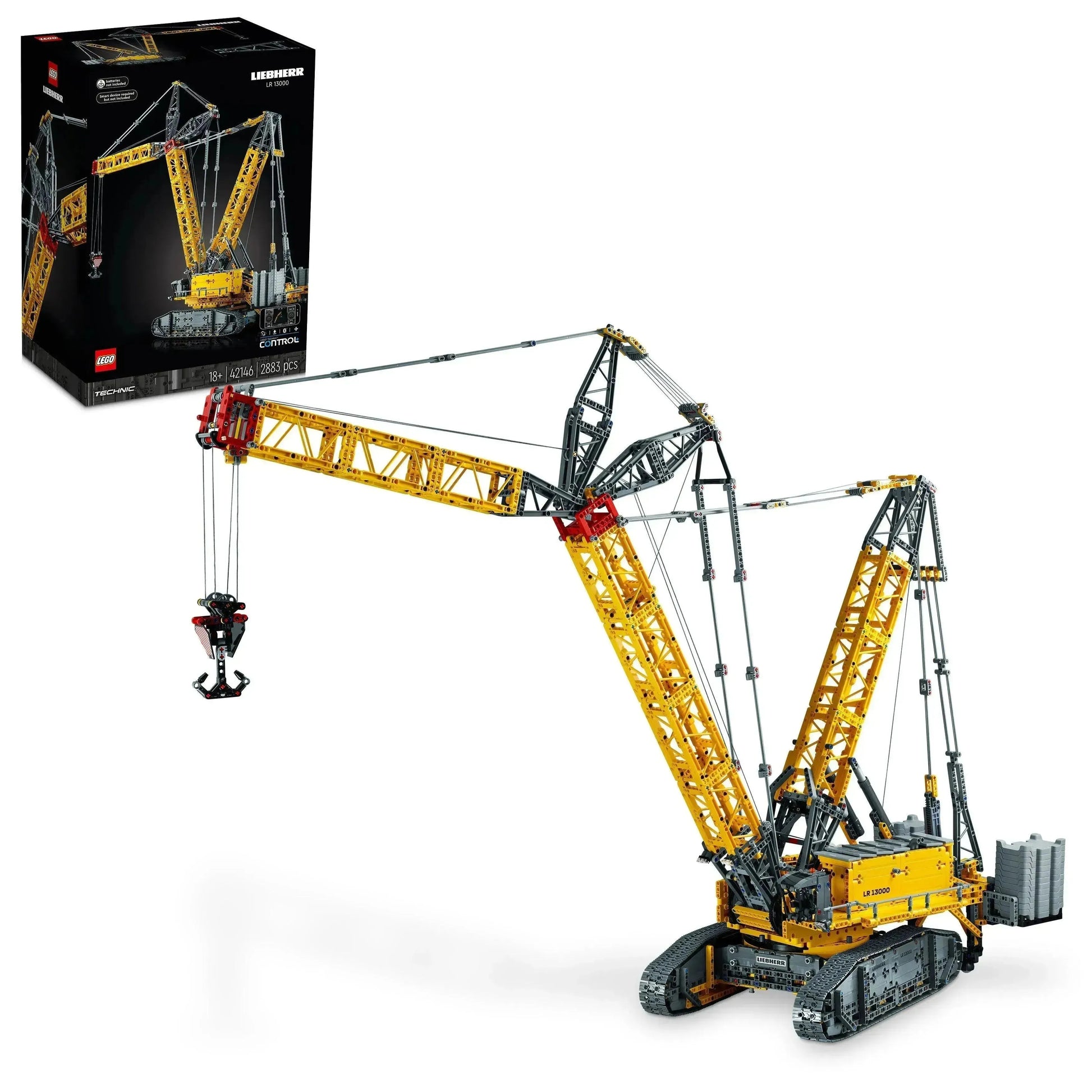 LEGO Liebherr Rupsbandkraan LR 13000 42146 Technic LEGO TECHNIC @ 2TTOYS | Official LEGO shop😊🥰 LEGO €. 577.99