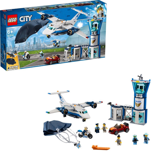 LEGO Lucht politie luchtmachtbasis vliegveld 60210 City LEGO CITY POLITIE @ 2TTOYS | Official LEGO shop😊🥰 LEGO €. 67.49