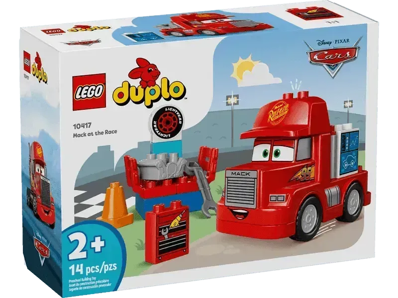 LEGO Mack bij de Race 10417 Disney LEGO DUPLO @ 2TTOYS | Official LEGO shop😊🥰 LEGO €. 16.48