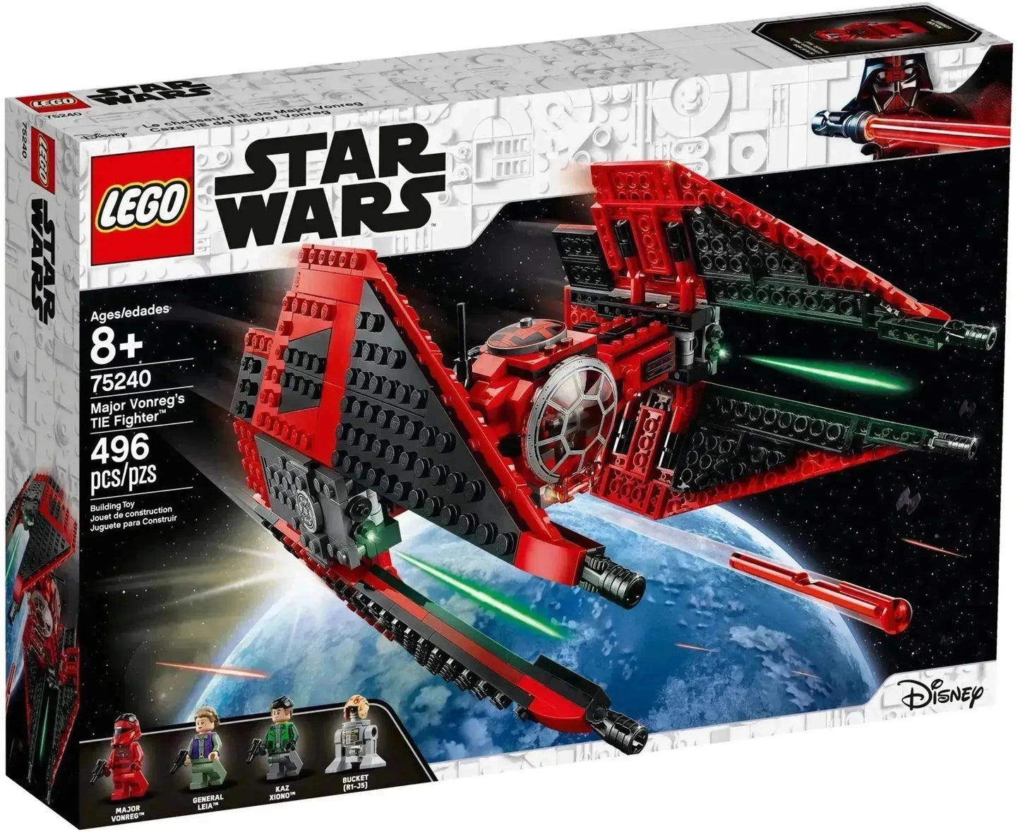 LEGO Major Vonreg's TIE Fighter 75240 StarWars LEGO STARWARS @ 2TTOYS | Official LEGO shop😊🥰 LEGO €. 52.99