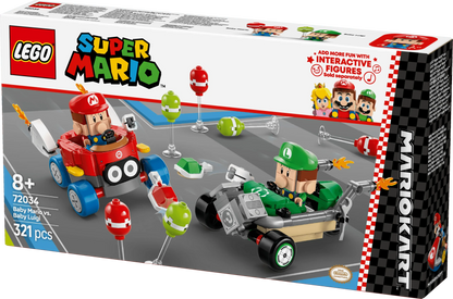 LEGO Mario Kart – Baby Mario vs. Baby Luigi 72034 SuperMario LEGO SUPERMARIO @ 2TTOYS | Official LEGO shop😊🥰 LEGO €. 25.49