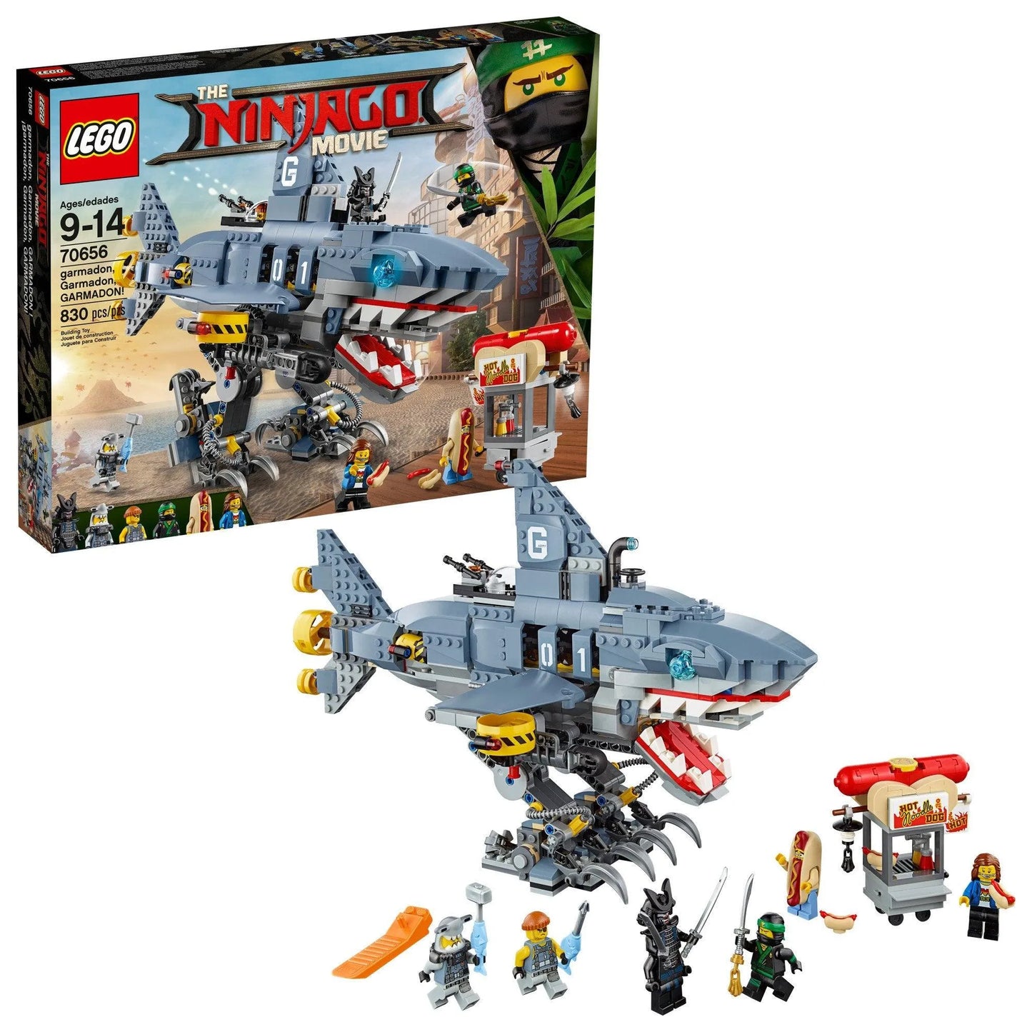 LEGO Mecha haai van Garmadon uit de LEGO Ninjago film 70656 Ninjago LEGO NINJAGO @ 2TTOYS | Official LEGO shop😊🥰 LEGO €. 79.99