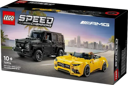 LEGO Mercedes-AMG GT Roadster 2024 & AMG G 63 76924 Speedchampions LEGO SPEEDCHAMPIONS @ 2TTOYS | Official LEGO shop😊🥰 LEGO €. 42.49