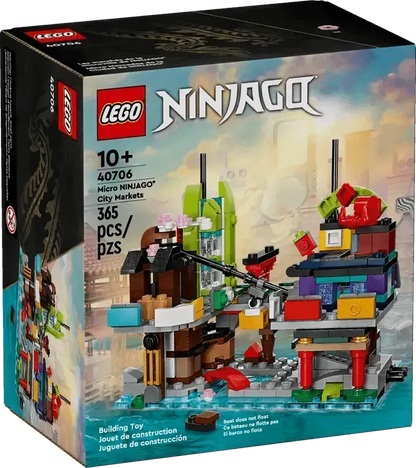 LEGO Micro NINJAGO® stadsmarkten 40706 Ninjago LEGO NINJAGO @ 2TTOYS | Official LEGO shop😊🥰 LEGO €. 14.49