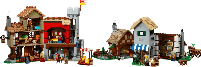 LEGO Middeleeuws stadsplein 10332 Icons LEGO ICONS @ 2TTOYS LEGO €. 229.99