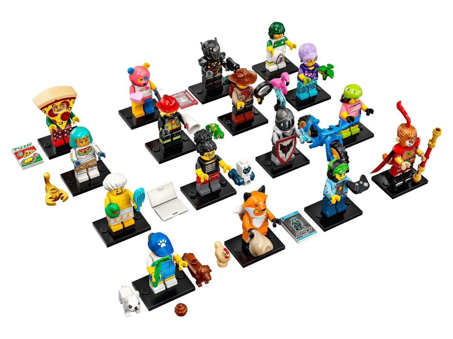 LEGO Minifiguren Collectie series 19 71025 Minifiguren (16 stuks) LEGO MINIFIGUREN @ 2TTOYS | Official LEGO shop😊🥰 LEGO €. 69.99