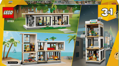 LEGO Modern Huis 31153 Creator 3 in 1 LEGO CREATOR 3 IN 1 @ 2TTOYS | Official LEGO shop😊🥰 LEGO €. 84.98