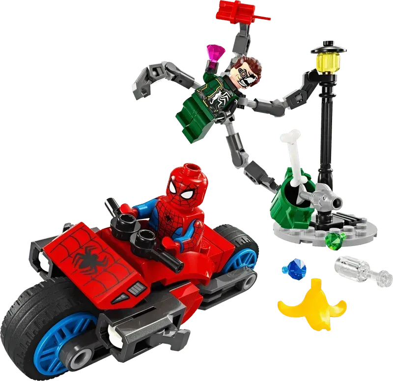 LEGO Motorachtervolging: Spider-Man vs. Doc Ock 76275 Superheroes LEGO Super Heroes Marvel @ 2TTOYS | Official LEGO shop😊🥰 LEGO €. 8.49