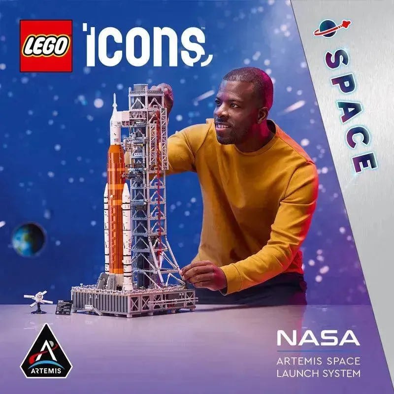 LEGO NASA Artemis ruimtelanceersysteem raket met platform 10341 Icons LEGO ICONS @ 2TTOYS | Official LEGO shop😊🥰 LEGO €. 264.99