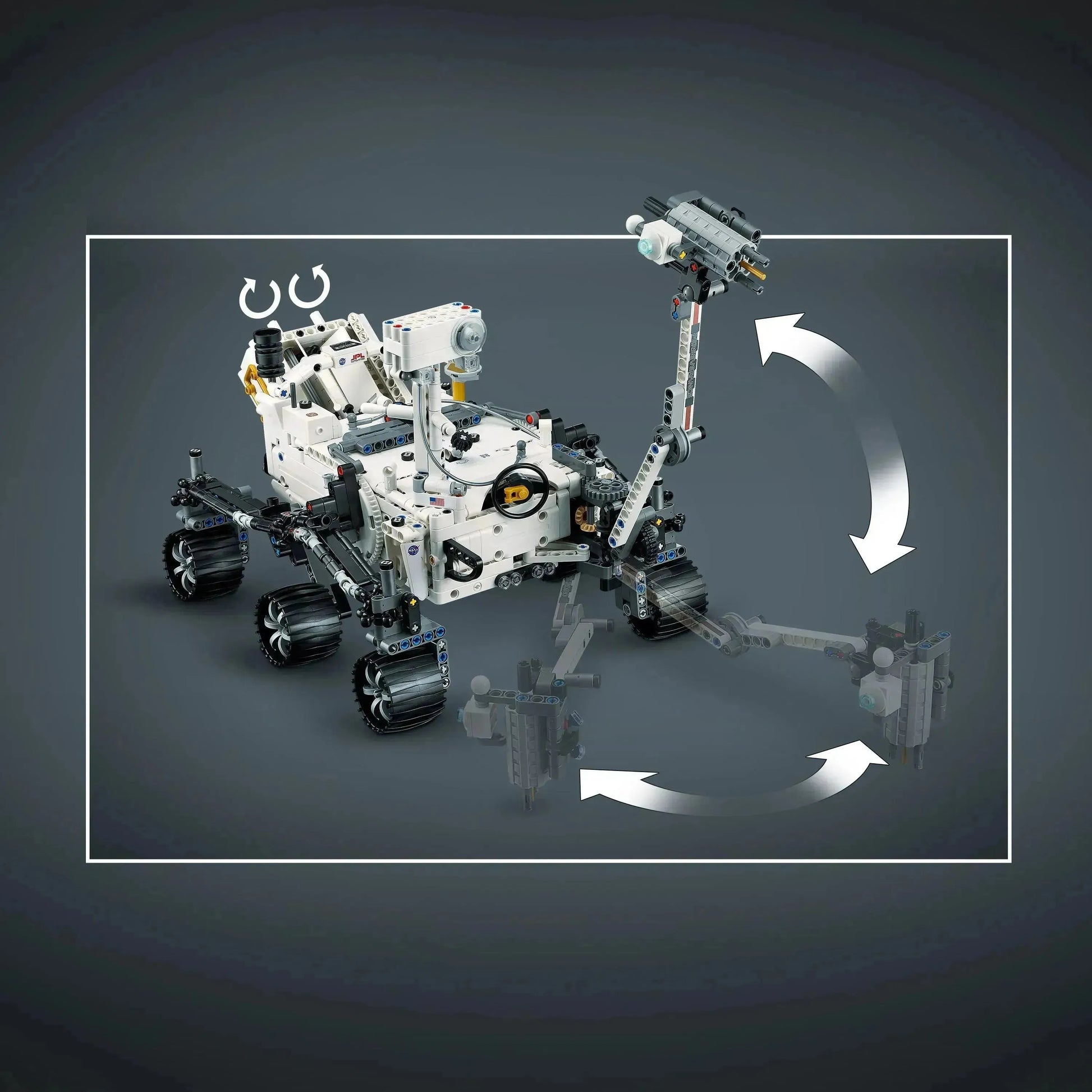 LEGO NASA Rover Perseverence Mars voertuig 42158 Technic LEGO @ 2TTOYS | Official LEGO shop😊🥰 LEGO €. 79.98