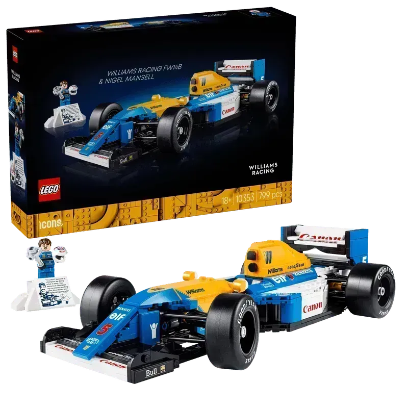 LEGO Nigel Mansell's F1 car 10353 Icons @ 2TTOYS | Official LEGO shop😊🥰 2TTOYS | Official LEGO shop😊🥰 €. 67.98