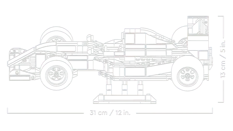 LEGO Nigel Mansell's F1 car 10353 Icons @ 2TTOYS | Official LEGO shop😊🥰 2TTOYS | Official LEGO shop😊🥰 €. 67.98