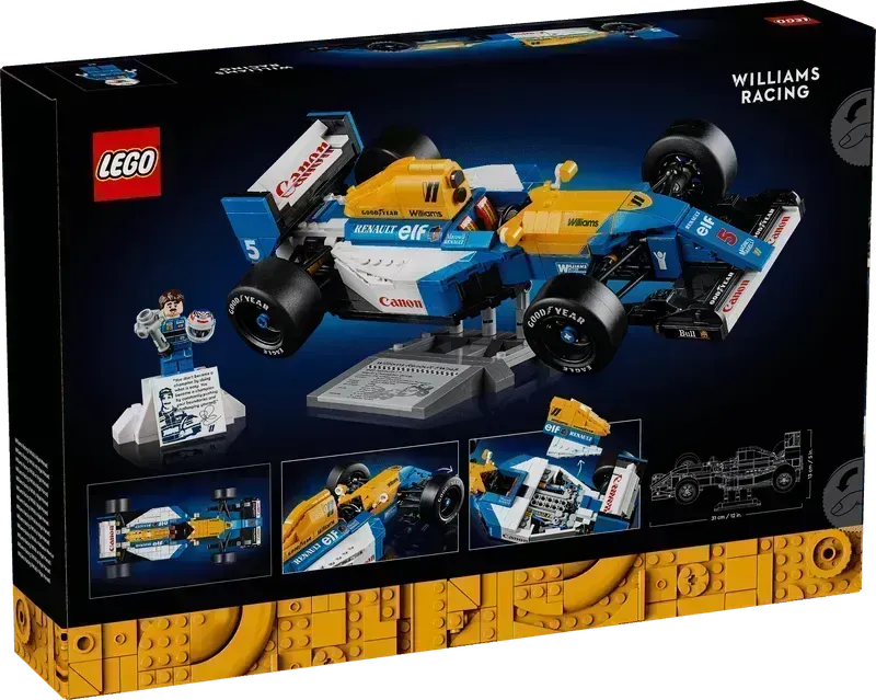 LEGO Nigel Mansell's F1 car 10353 Icons @ 2TTOYS | Official LEGO shop😊🥰 2TTOYS | Official LEGO shop😊🥰 €. 67.98