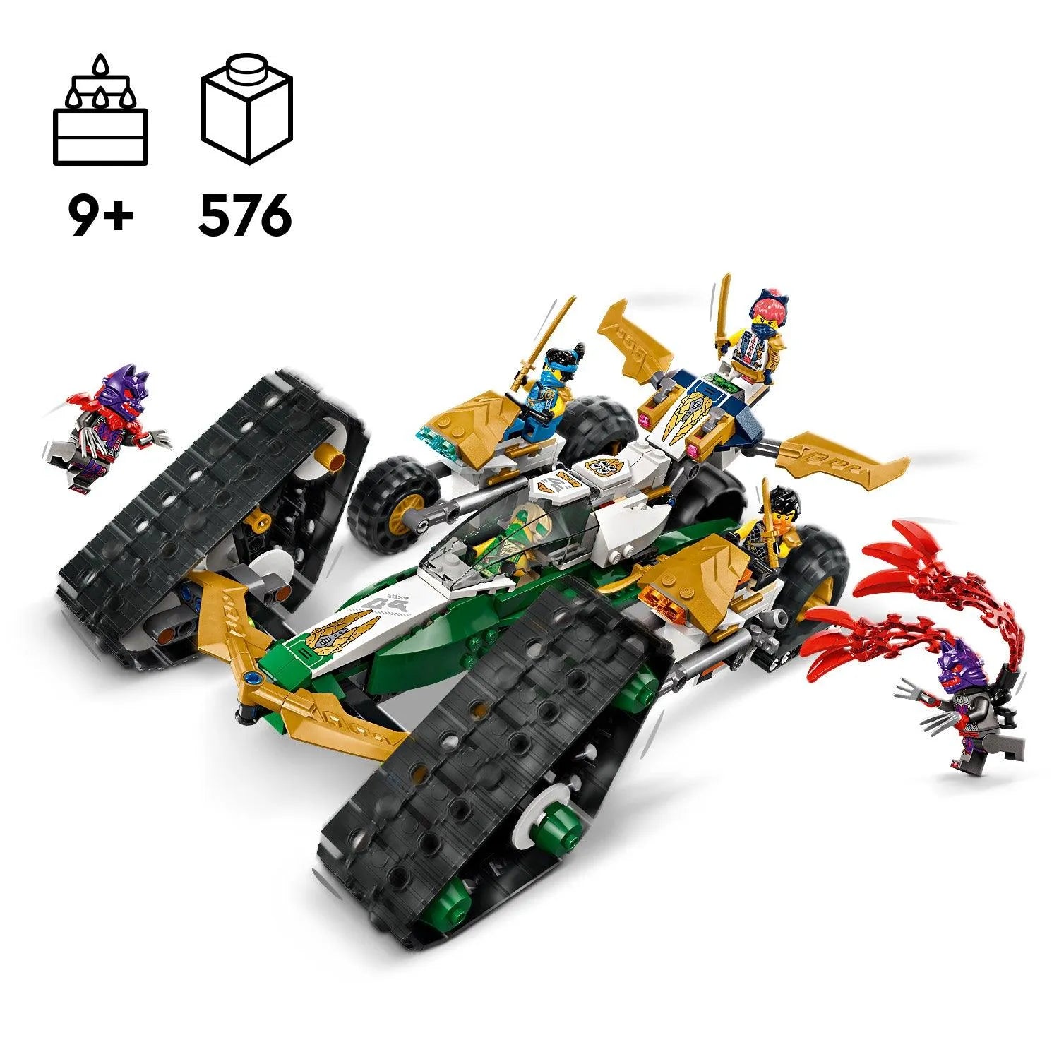 LEGO Ninja Team Combi Rups 71820 Ninjago (Pre-Order: verwacht juni) LEGO Ninjago @ 2TTOYS LEGO €. 76.49