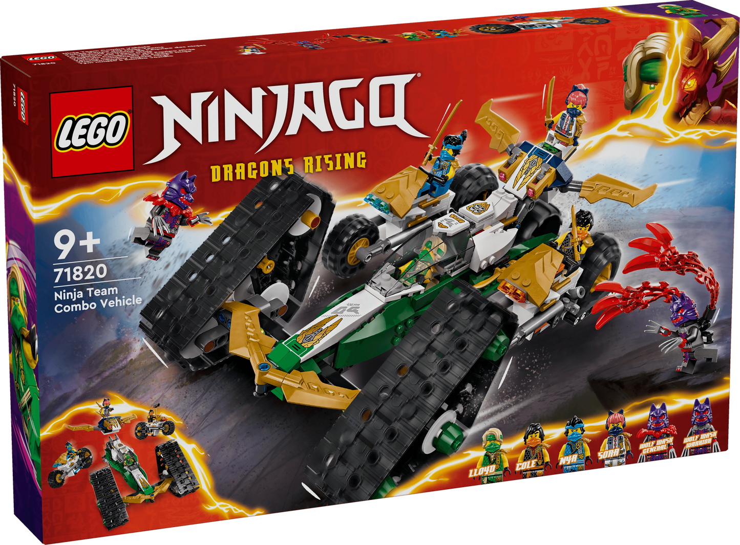 LEGO Ninja Team Combi Rups 71820 Ninjago (Pre-Order: verwacht juni) LEGO Ninjago @ 2TTOYS LEGO €. 76.49