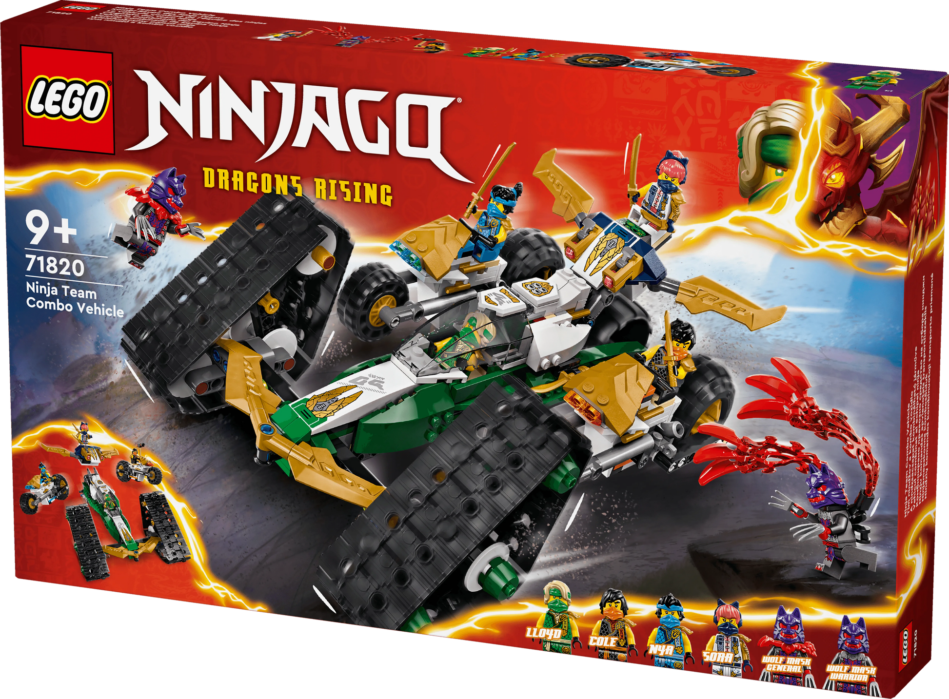 LEGO Ninja Team Combi Rups 71820 Ninjago (Pre-Order: verwacht juni) LEGO Ninjago @ 2TTOYS LEGO €. 76.49