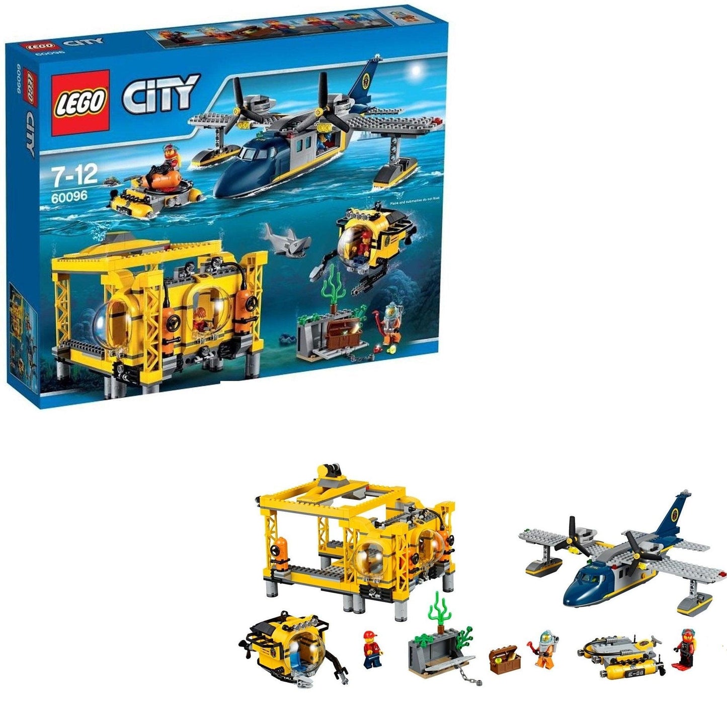 LEGO Onderwater Basis op de zeebodem 60096 City LEGO CITY ONDERWATER @ 2TTOYS LEGO €. 79.99