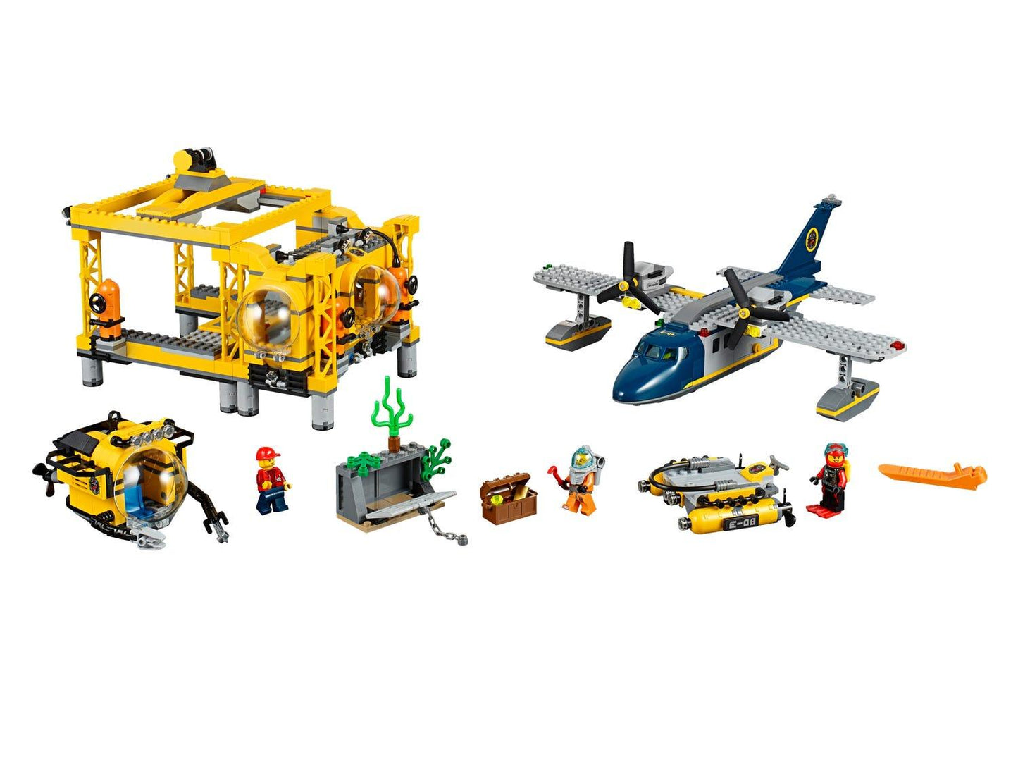 LEGO Onderwater Basis op de zeebodem 60096 City LEGO CITY ONDERWATER @ 2TTOYS LEGO €. 79.99