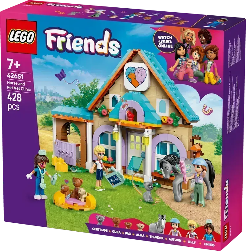 LEGO Paarden en dierenkliniek 42651 Friends @ 2TTOYS | Official LEGO shop😊🥰 LEGO €. 42.49