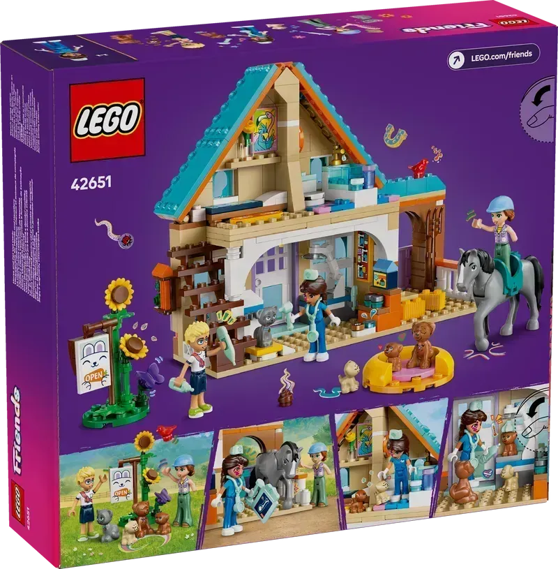 LEGO Paarden en dierenkliniek 42651 Friends @ 2TTOYS | Official LEGO shop😊🥰 LEGO €. 42.49