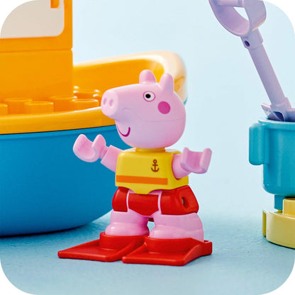 LEGO Peppa Big bootreis 10432 DUPLO (Pre-Order: verwacht juni) PEPPA PIG @ 2TTOYS LEGO €. 24.99