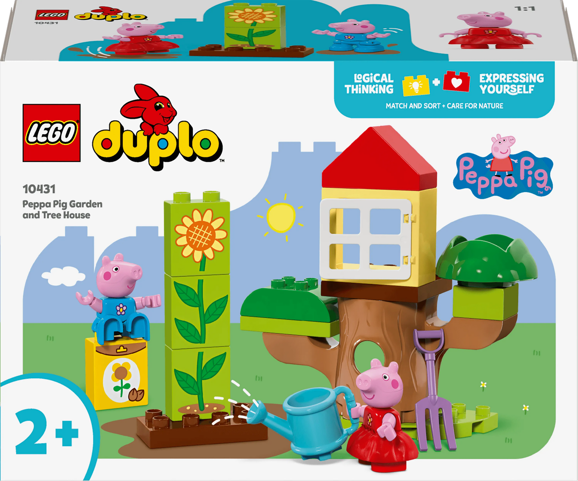 LEGO Peppa Big tuin en boomhut 10431 DUPLO LEGO DUPLO @ 2TTOYS | Official LEGO shop😊🥰 LEGO €. 16.99