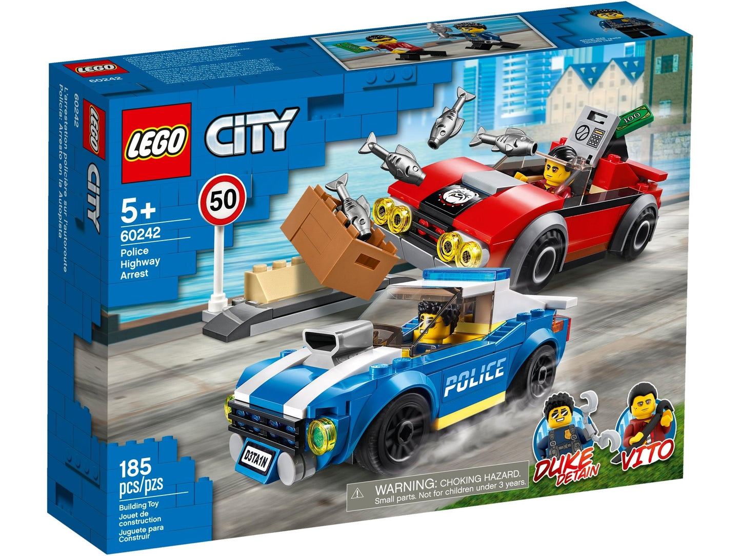 LEGO Politie arrestatie op de snelweg 60242 City LEGO CITY POLITIE @ 2TTOYS LEGO €. 17.99