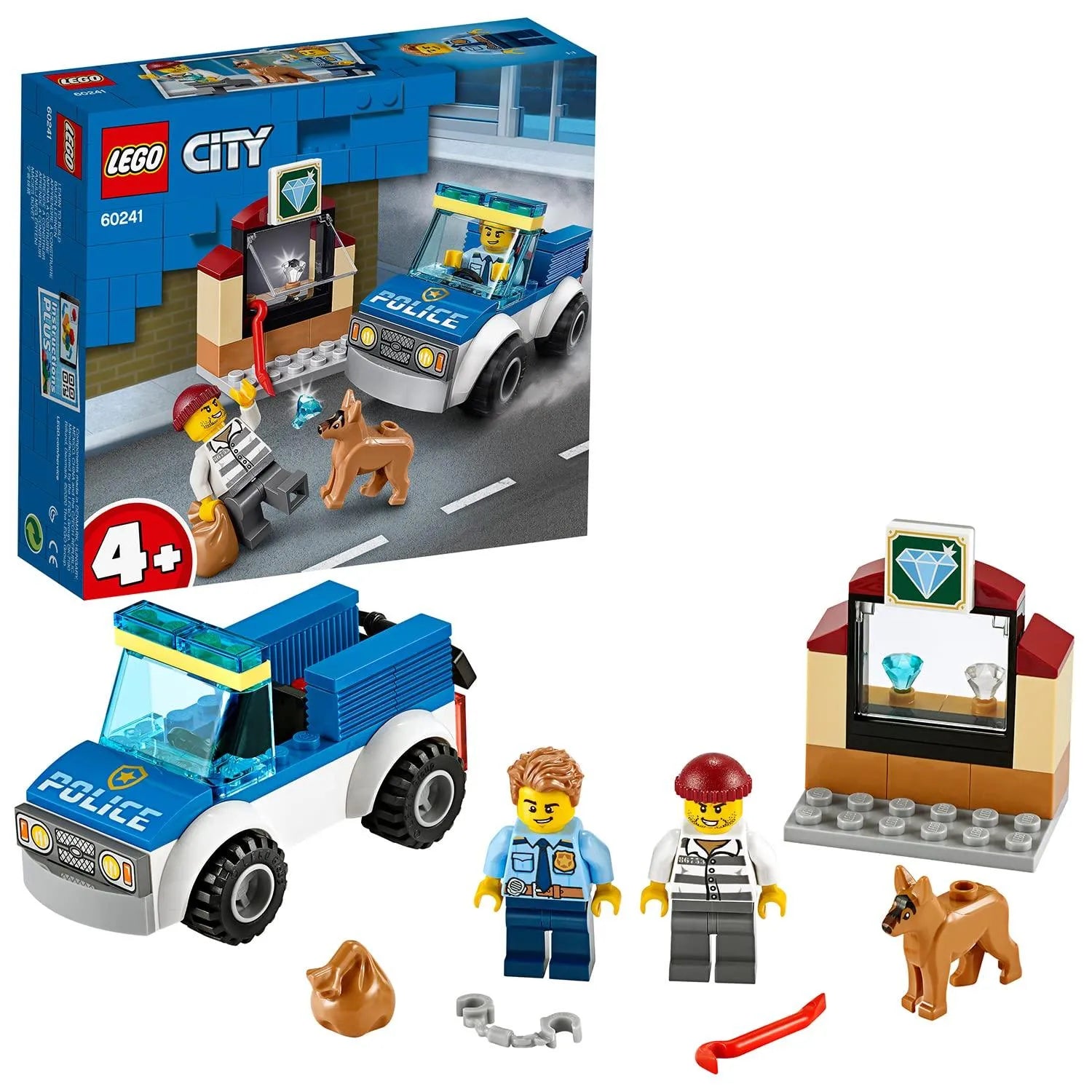 LEGO Politie Honden eenheid 60241 City LEGO CITY POLITIE @ 2TTOYS | Official LEGO shop😊🥰 LEGO €. 6.49