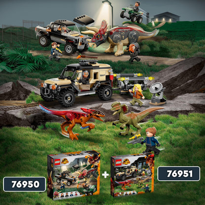 LEGO Pyroraptor & Dilophosaurus transport 76951 Jurassic World LEGO JURASSIC WORLD @ 2TTOYS LEGO €. 42.49