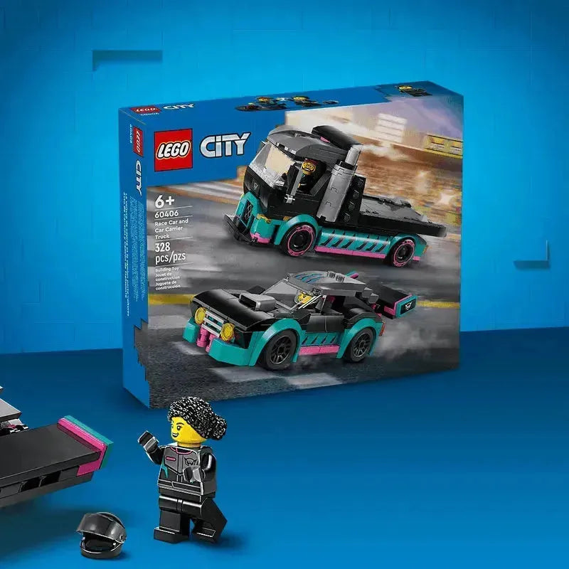 LEGO Raceautotransporter 60406 City LEGO CITY @ 2TTOYS | Official LEGO shop😊🥰 LEGO €. 24.99