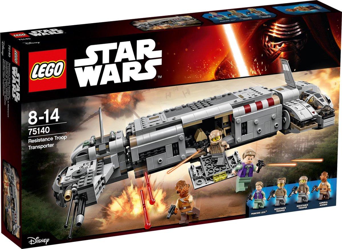 LEGO Resistance Troop Transporter 75140 StarWars LEGO STARWARS @ 2TTOYS | Official LEGO shop😊🥰 LEGO €. 62.49