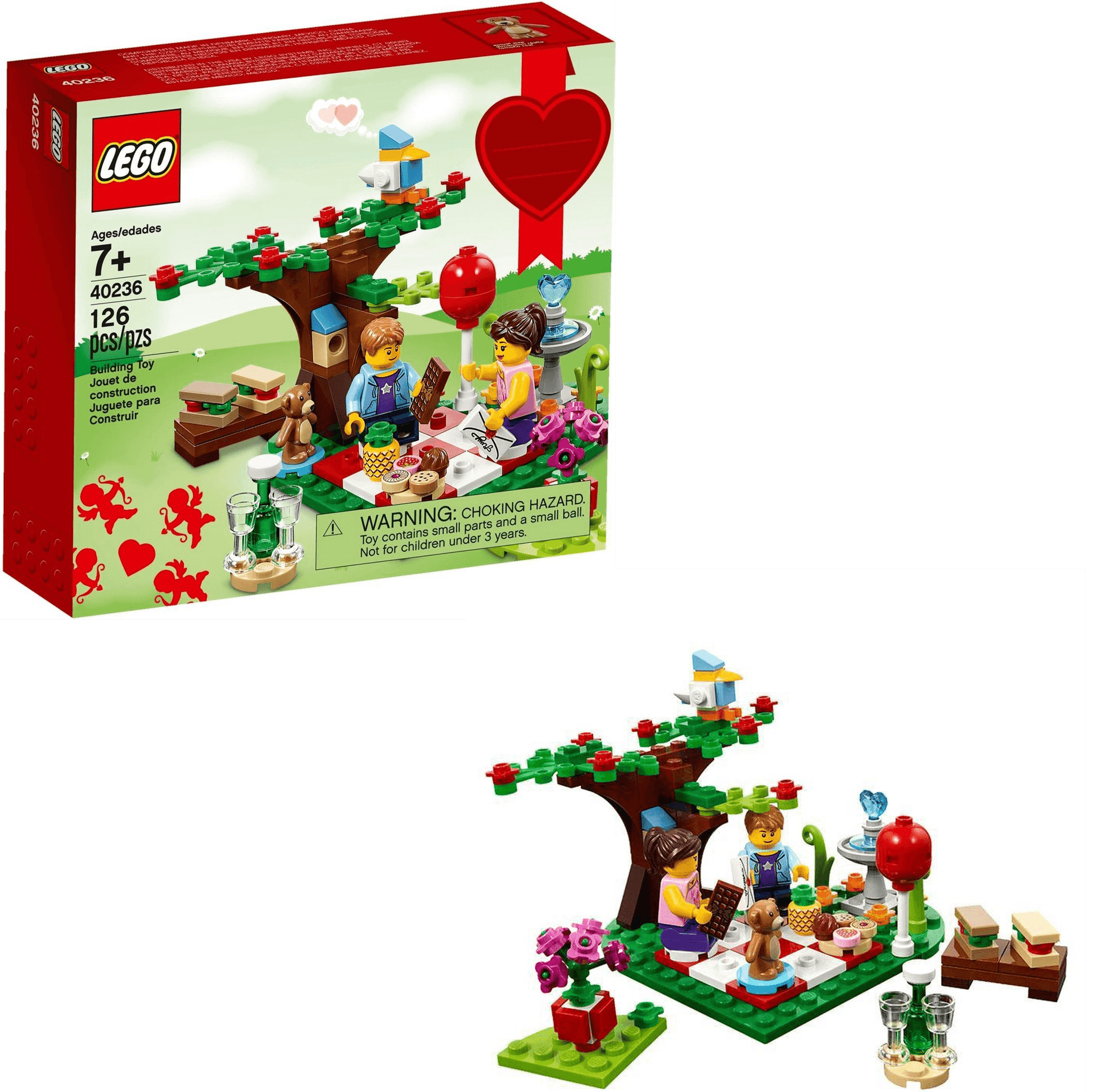 LEGO Romantische Valentijnsdag-Picknick 40236 Creator LEGO CREATOR @ 2TTOYS LEGO €. 17.49