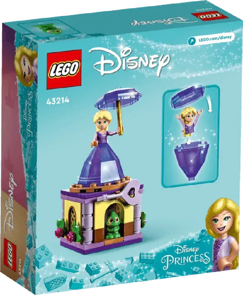 LEGO Ronddraaiende Rapunzel 43214 Disney LEGO DISNEY @ 2TTOYS | Official LEGO shop😊🥰 LEGO €. 8.48