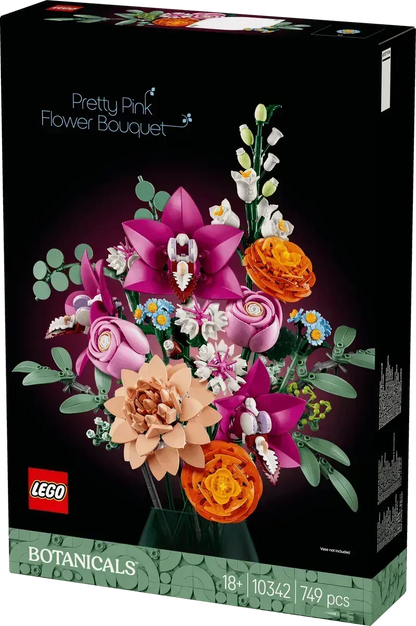 LEGO Roze boeket 10342 Botanical @ 2TTOYS | Official LEGO shop😊🥰 2TTOYS €. 49.99