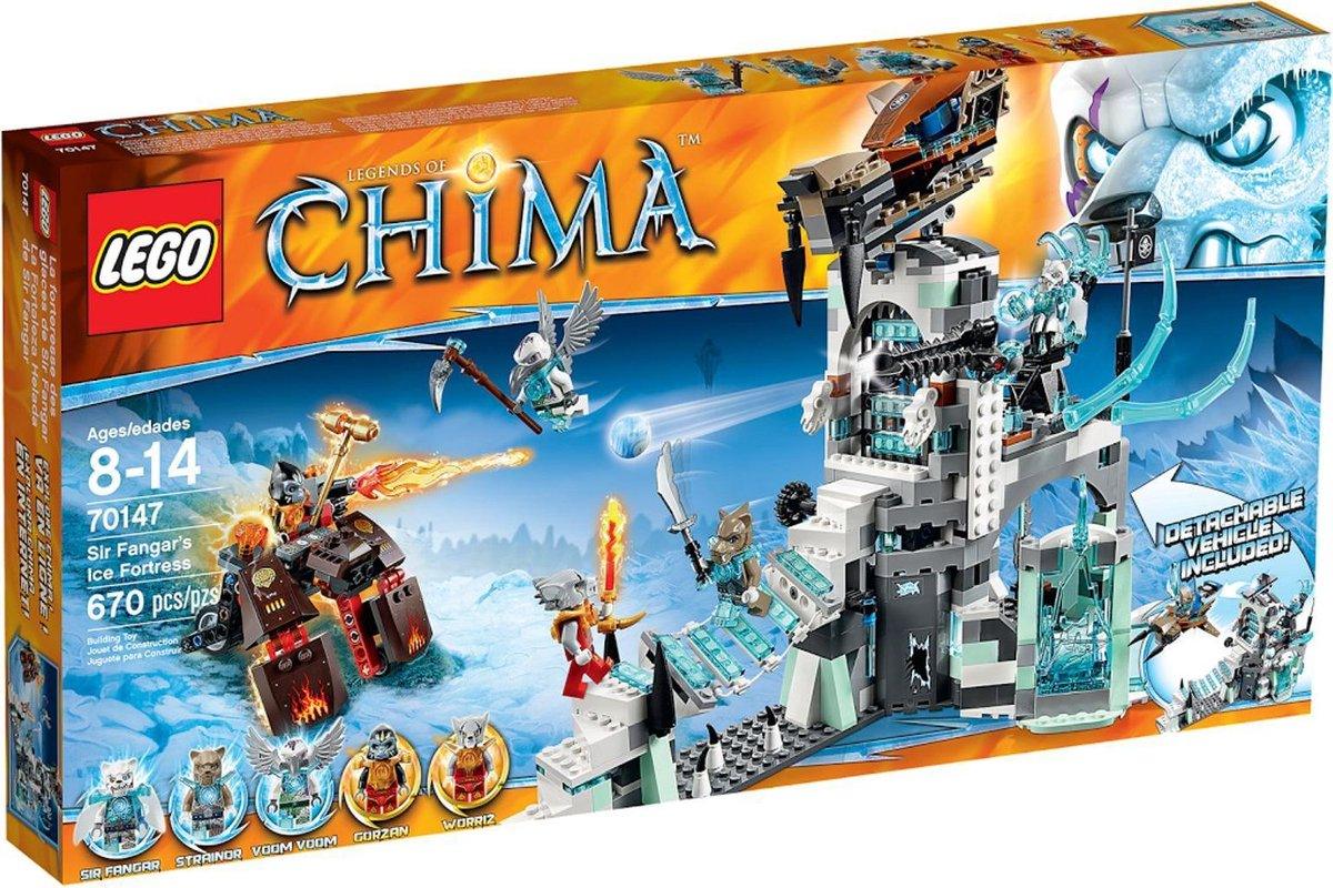 LEGO Sir Fangar's Ice Fortress 70147 Legends of Chima - Fire vs. Ice LEGO Legends of Chima - Fire vs. Ice @ 2TTOYS LEGO €. 69.99