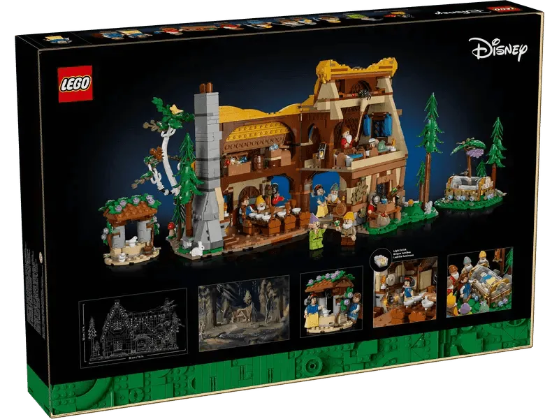 LEGO Snow White and the Seven Dwarfs' Cottage 43242 Disney LEGO DISNEY @ 2TTOYS | Official LEGO shop😊🥰 LEGO €. 219.99