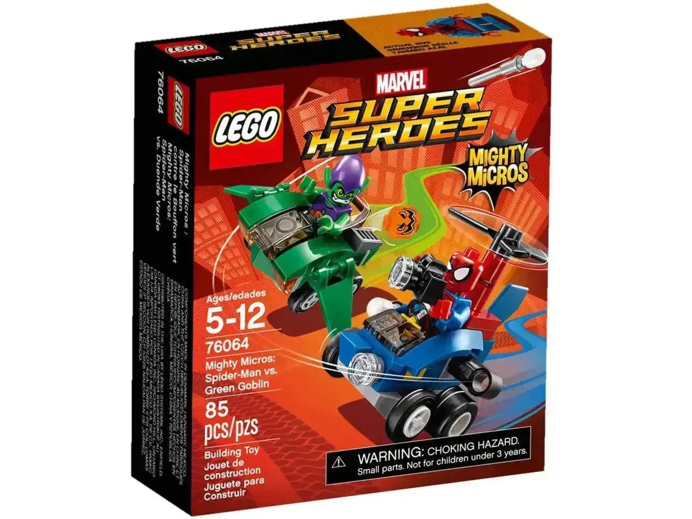 LEGO Spider-Man versus Green Goblin 76064 Superheroes LEGO SPIDERMAN @ 2TTOYS | Official LEGO shop😊🥰 LEGO €. 7.49