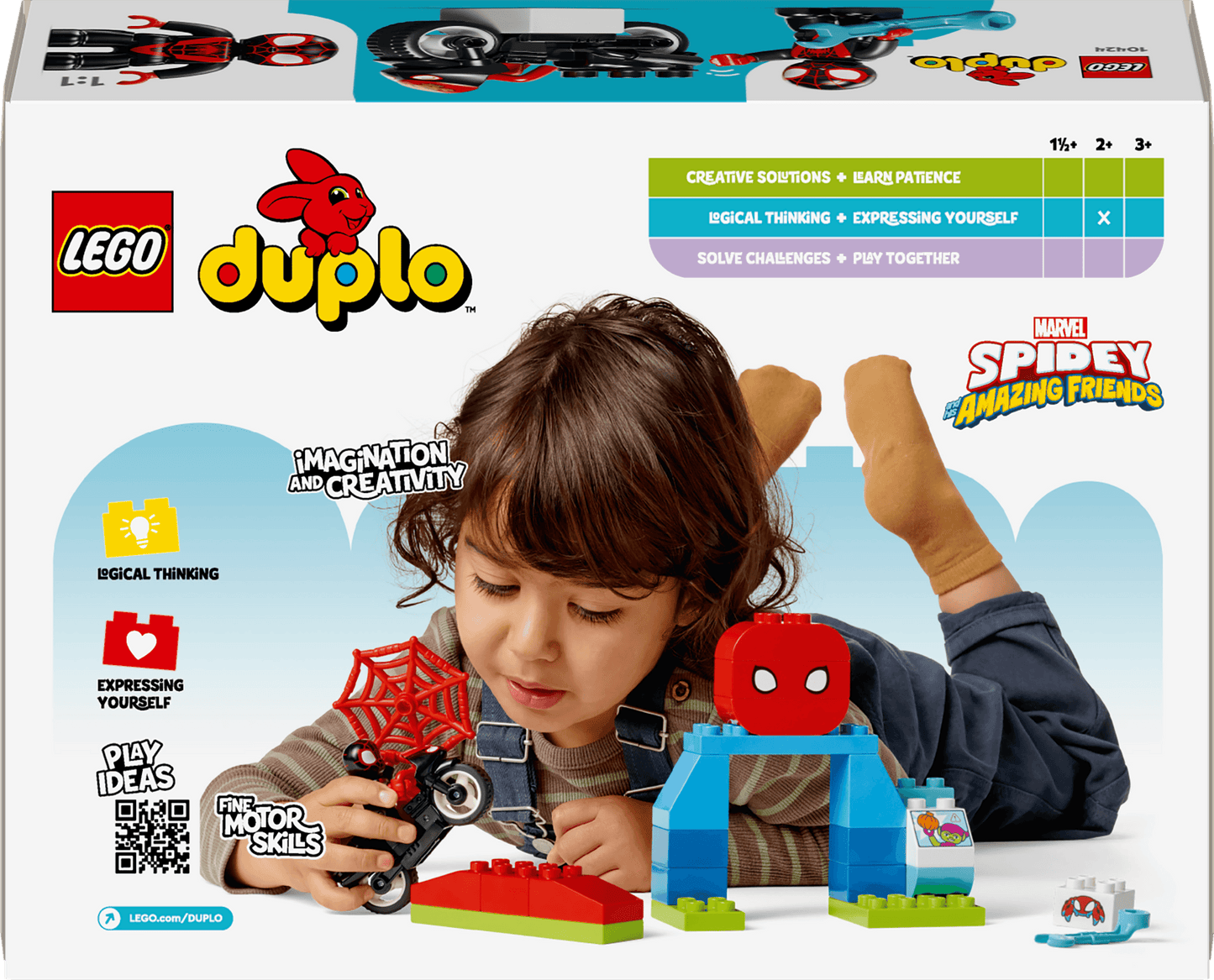 LEGO Spidy's motorcycle adventure 10424 Superheroes LEGO DUPLO @ 2TTOYS LEGO €. 19.99