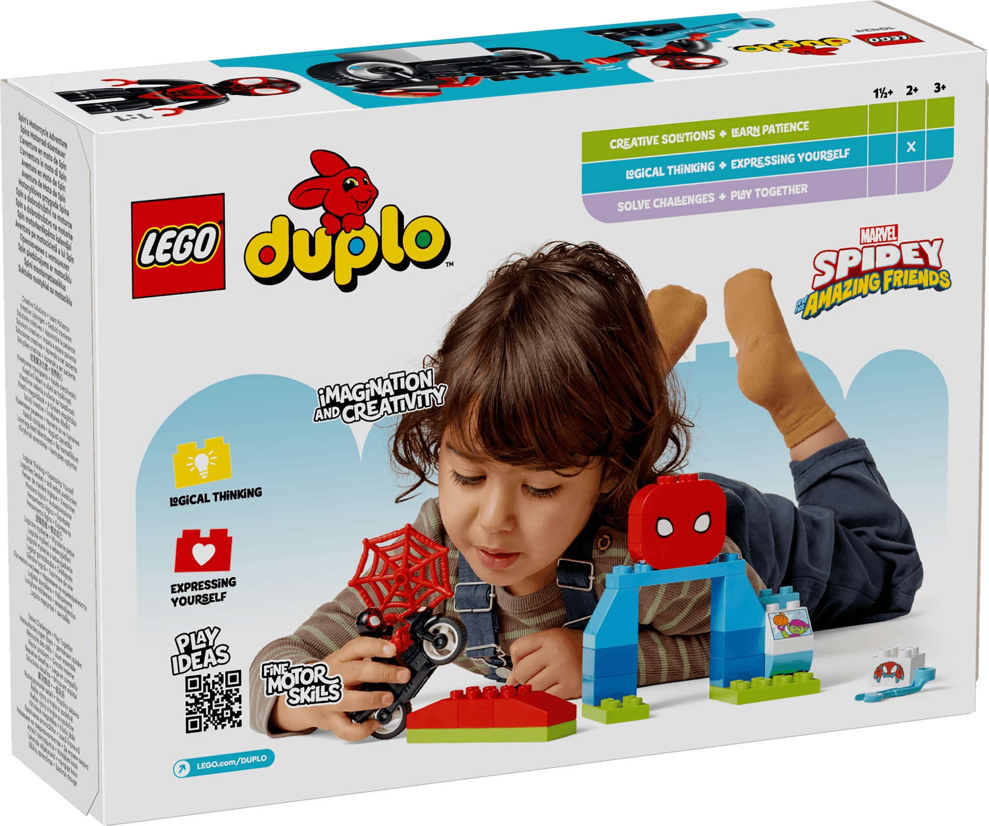 LEGO Spidy's Motorfiets avontuur 10424 Superheroes LEGO DUPLO @ 2TTOYS LEGO €. 16.49