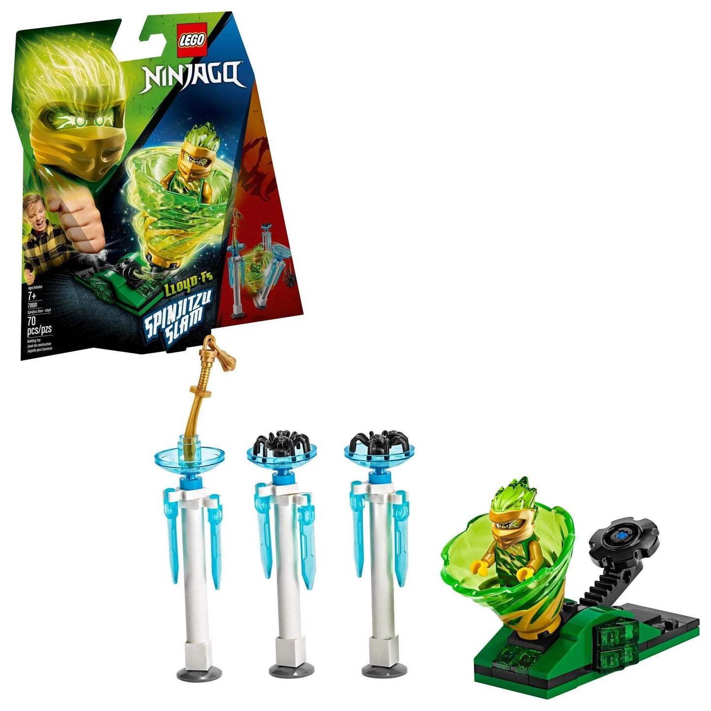 LEGO Spinjitzu Slam - Lloyd 70681 Ninjago LEGO NINJAGO @ 2TTOYS | Official LEGO shop😊🥰 LEGO €. 6.49