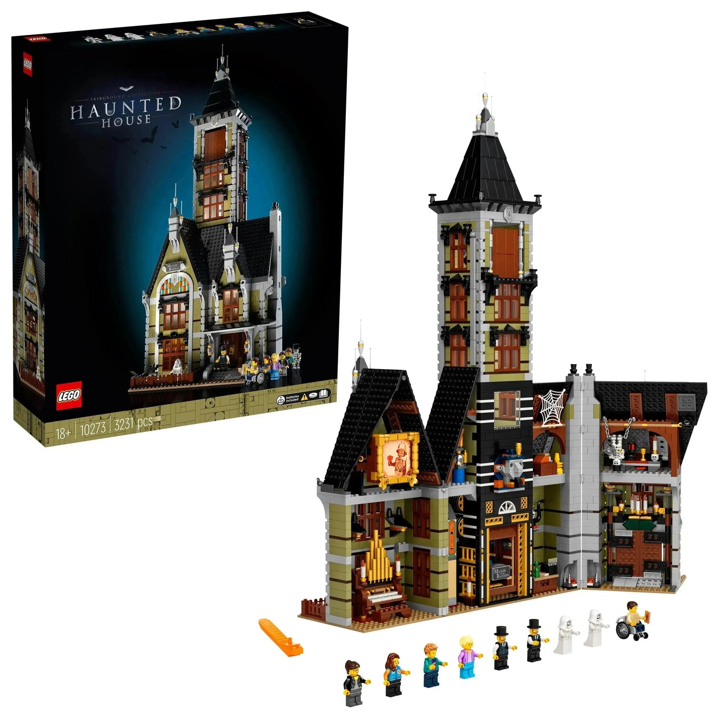 LEGO Spookhuis van de kermis 10273 Creator Expert LEGO CREATOR EXPERT @ 2TTOYS | Official LEGO shop😊🥰 LEGO €. 299.99