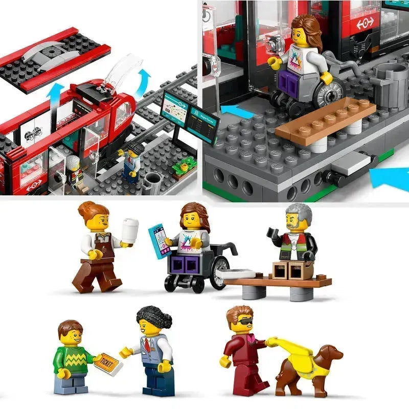 LEGO Stadstram en station 60423 City LEGO CITY @ 2TTOYS | Official LEGO shop😊🥰 LEGO €. 76.49